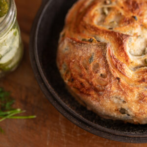 Loaf of sourdough bread